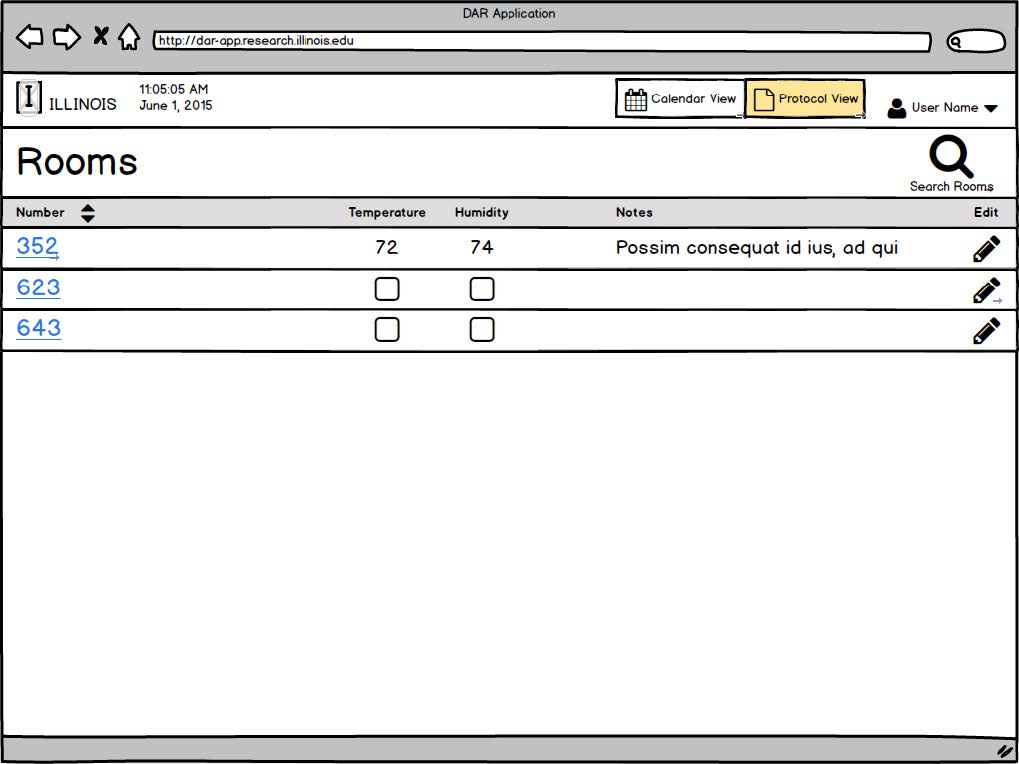 First iPad Application Mockup